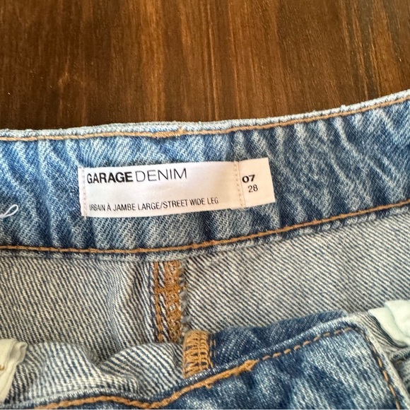 New Garage Street Wide Leg Shorts - Picture 3 of 8